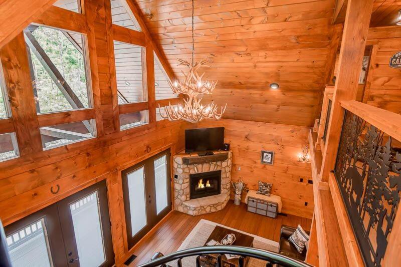 The Buckhorn By Stony Brook Cabins Гетлинбург Екстериор снимка