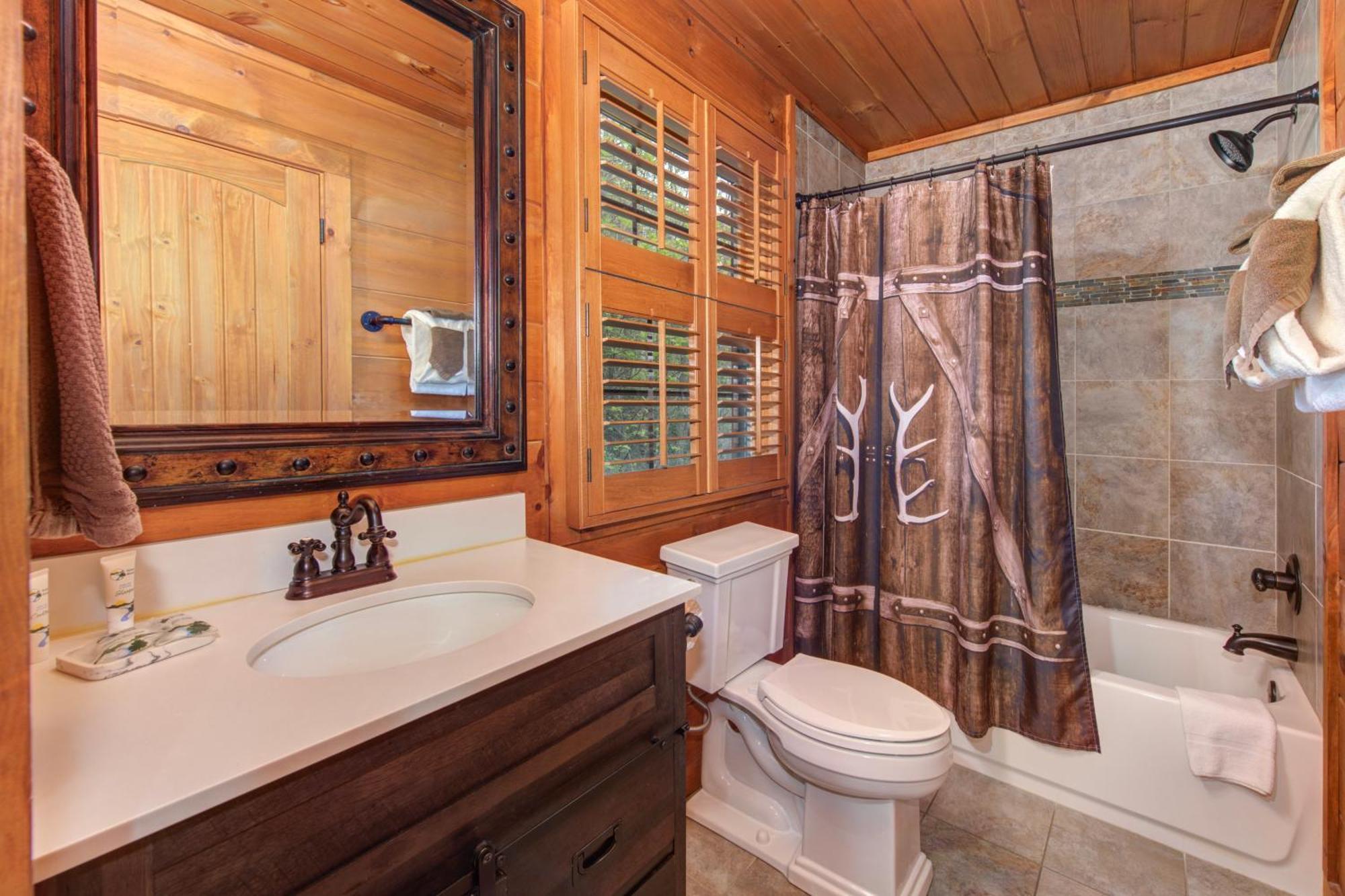 The Buckhorn By Stony Brook Cabins Гетлинбург Екстериор снимка